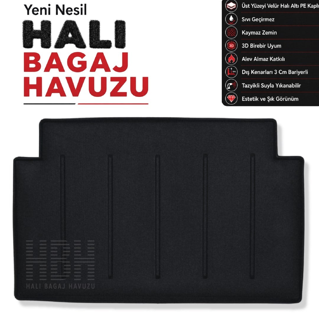 Toyota Proace City Halı Bagaj Havuzu (2023 ve Sonrası)