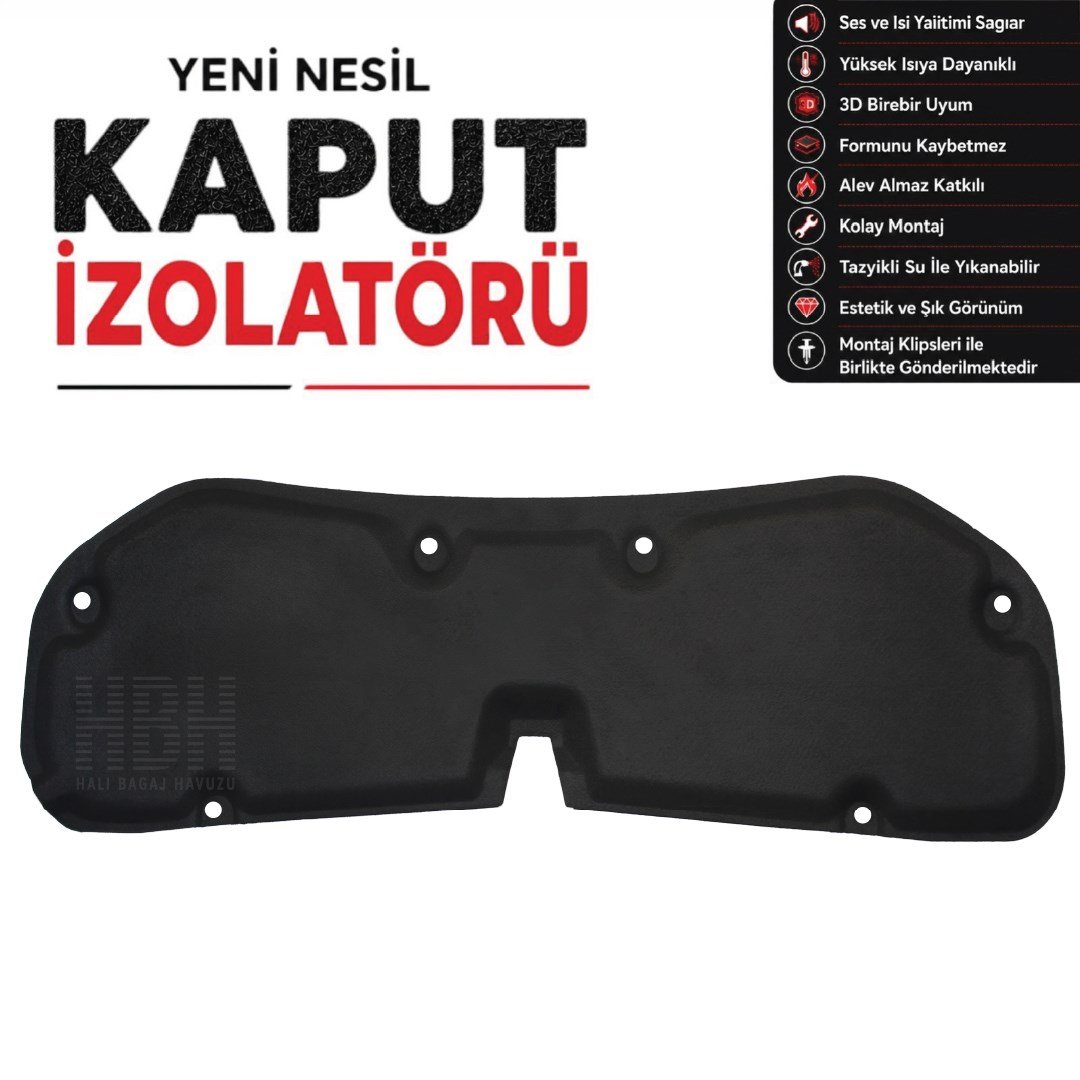 Toyota Auris I. Nesil Kaput İzolatörü (2006-2012 Arası) E150