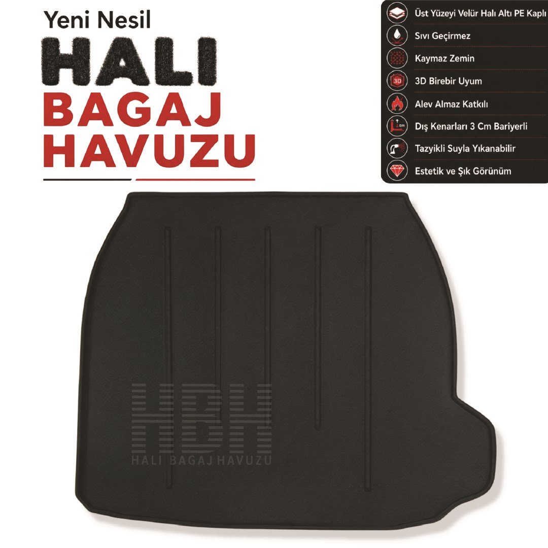 Volvo S80 Halı Bagaj Havuzu (2006 ve 2016 Arası)