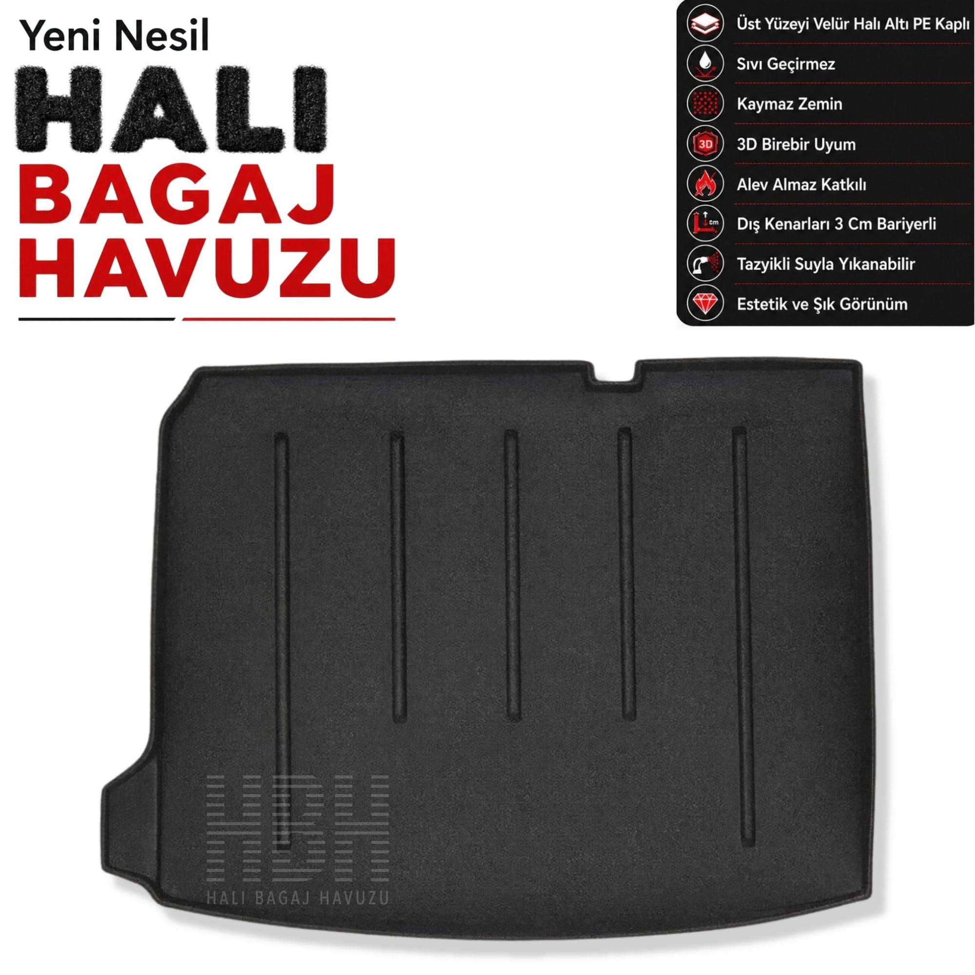 Citroen DS 4 Halı Bagaj Havuzu (2011-2015 Arası)