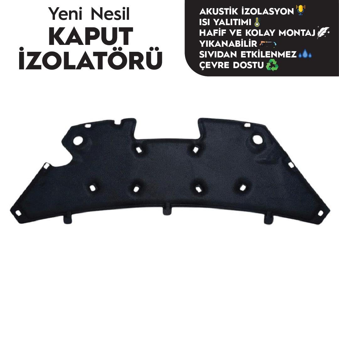 Ford Tourneo Courier Kaput Altı İzolatörü (2014 - 2023 Arası)