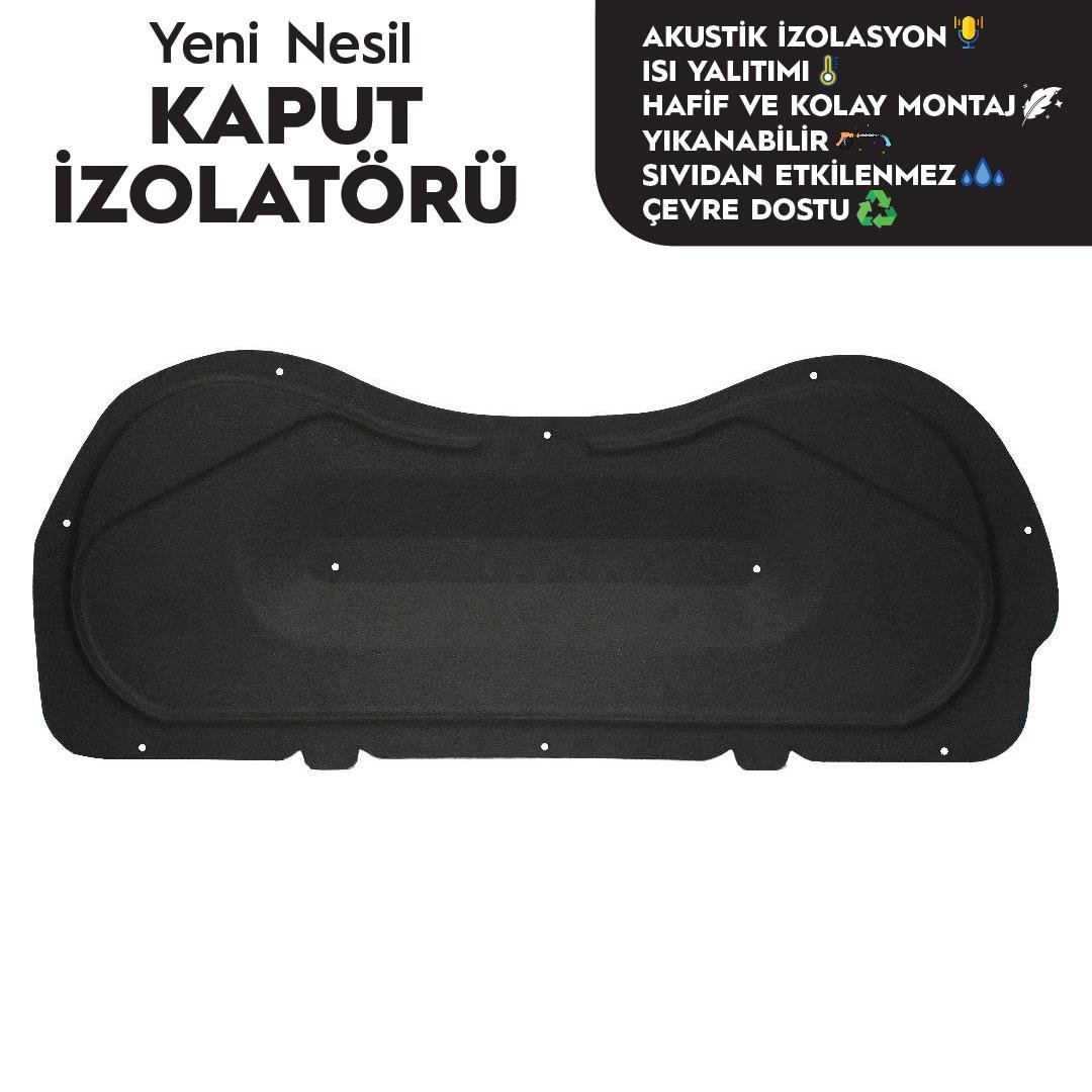 Opel Corsa F Motor Kaput Altı izolatörü (2020 Sonrası)