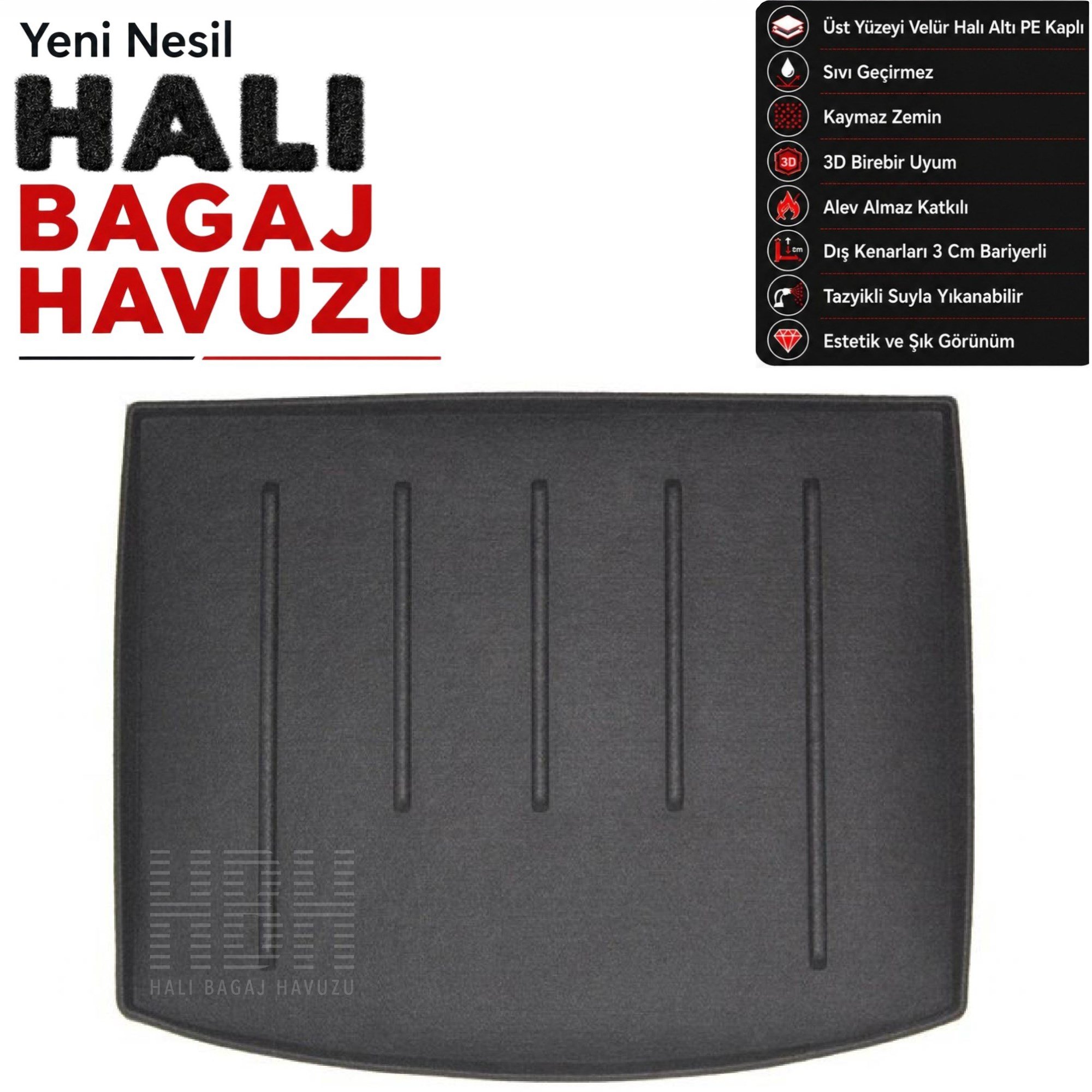 Volvo V40 Halı Bagaj Havuzu (2012 – 2019 Arası)