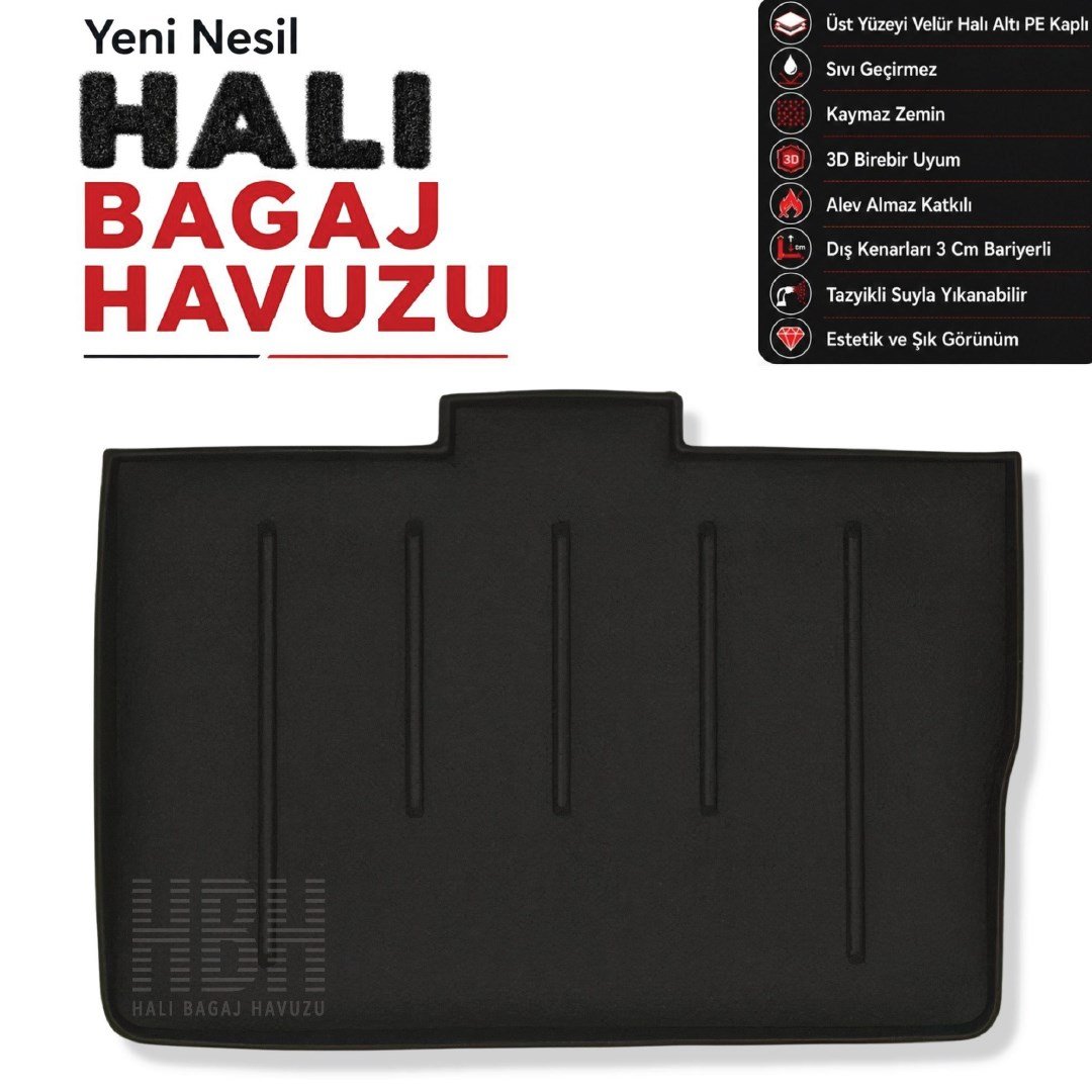 Opel Meriva Halı Bagaj Havuzu (2010 Sonrası)