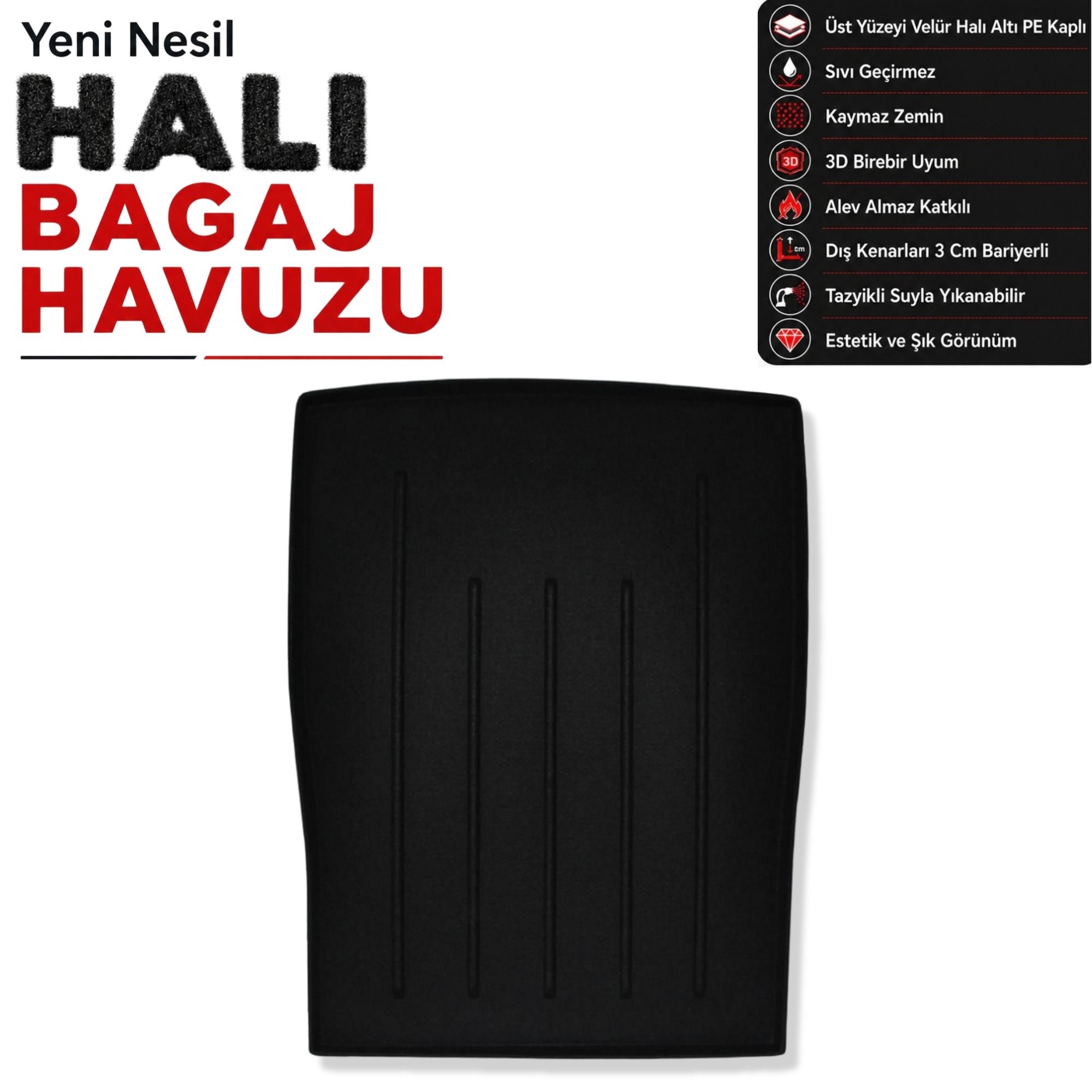 BMW 7 Halı Bagaj Havuzu (2016-2022 Arası) (G11)
