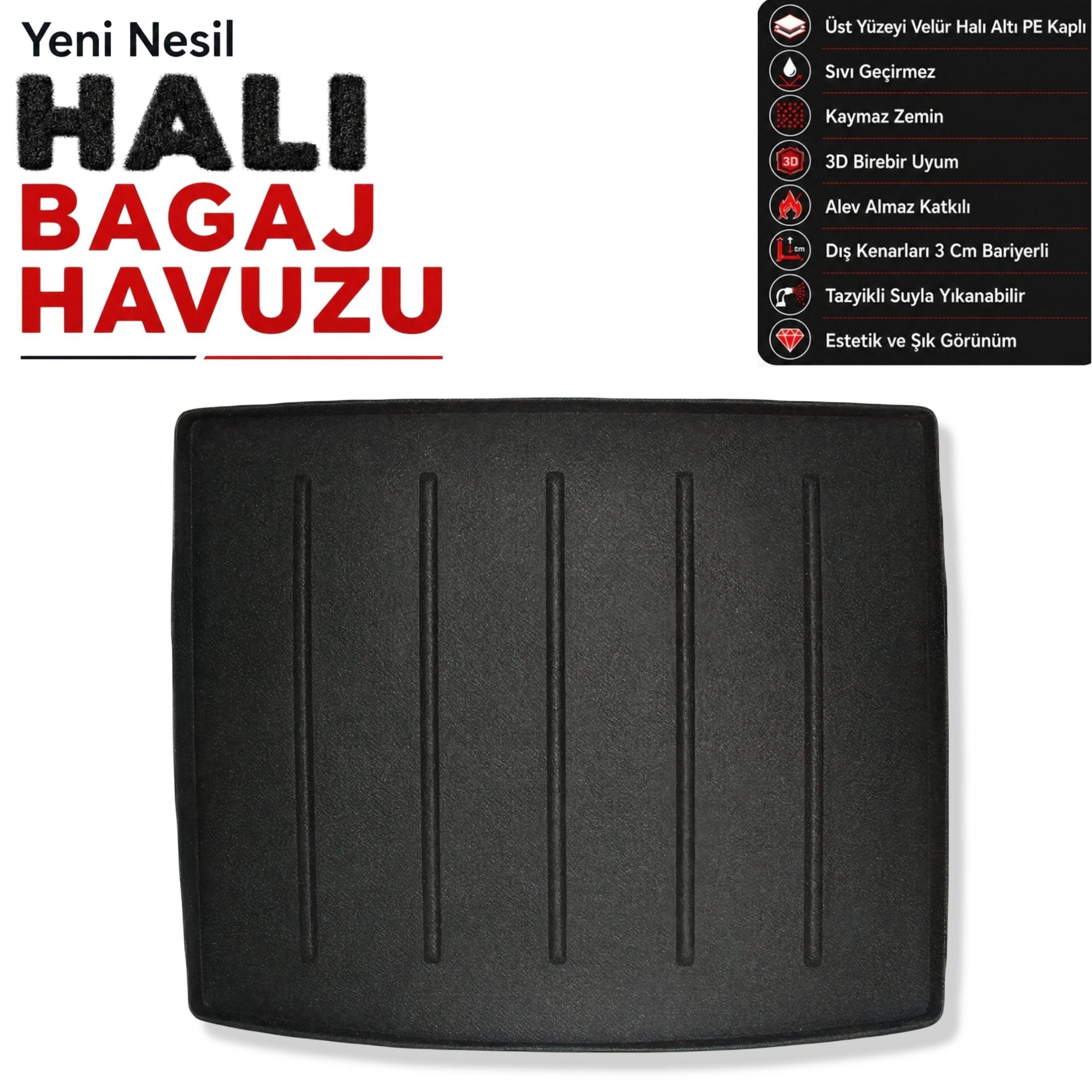 BMW X1 Halı Bagaj Havuzu U11(2023 ve Sonrası)