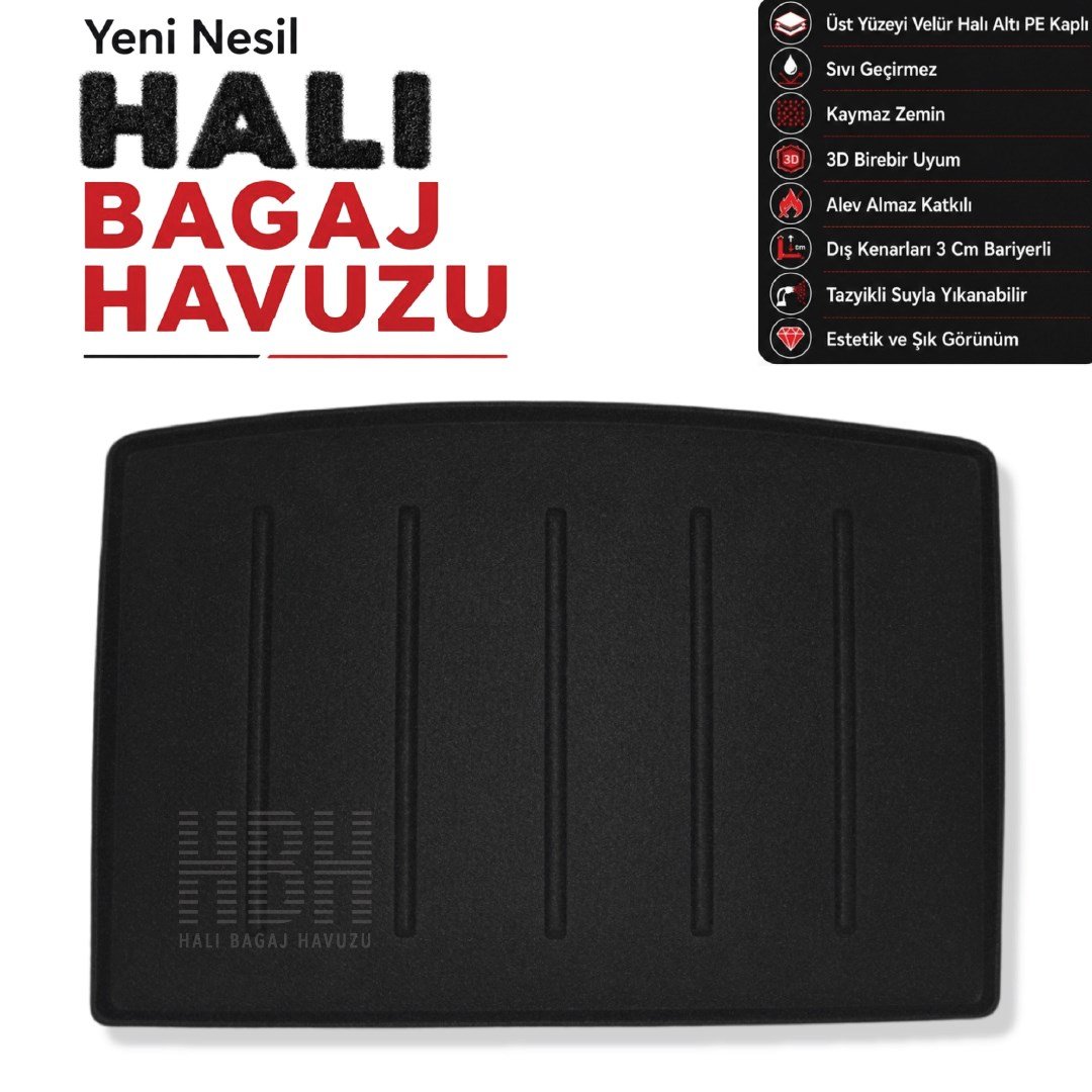 Renault Megane E-Tech Halı Bagaj Havuzu (2023 ve Sonrası)