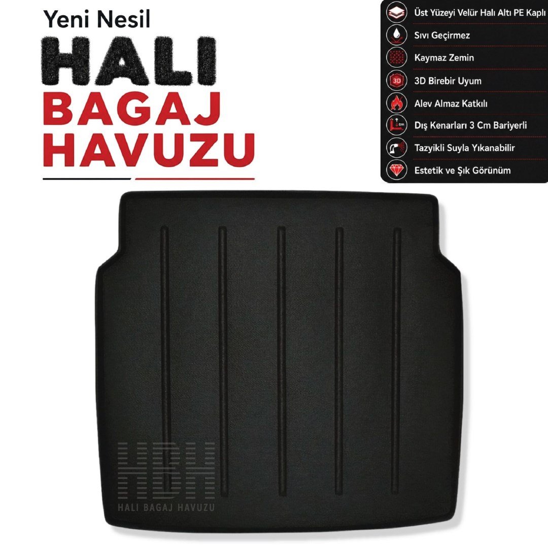 Renault Rafale Halı Bagaj Havuzu (2024 ve Sonrası)