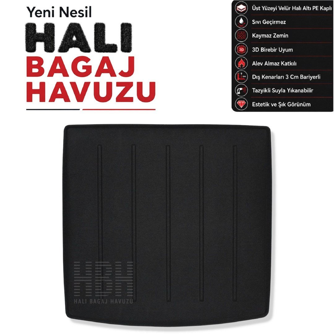 Seat Taracco Halı Bagaj Havuzu (2021 Sonrası)