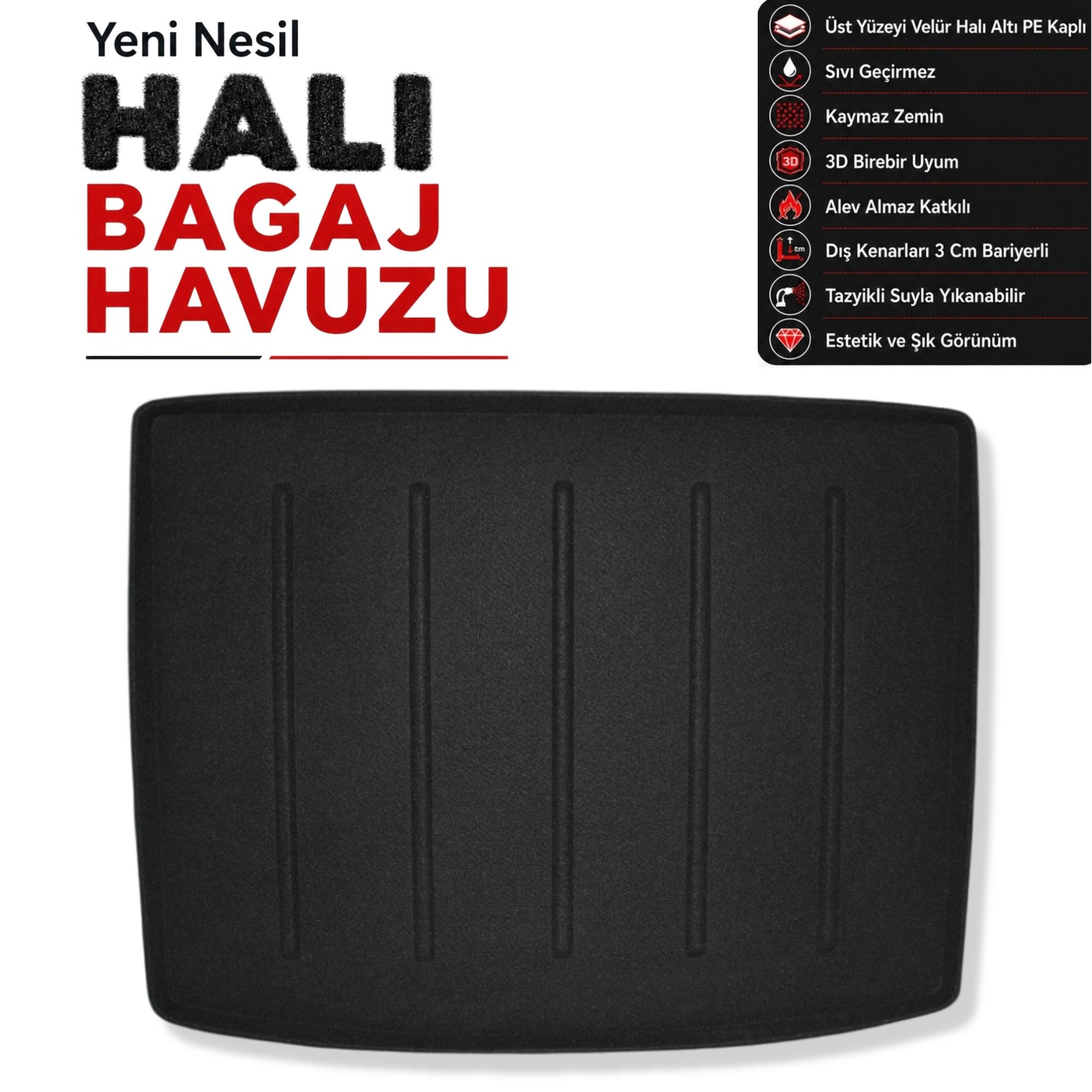 MG4 Luxury Halı Bagaj Havuzu (2022 ve Sonrası)