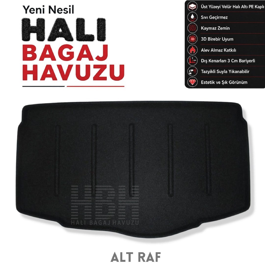 Vw Polo Halı Bagaj Havuzu (2017 Sonrası)