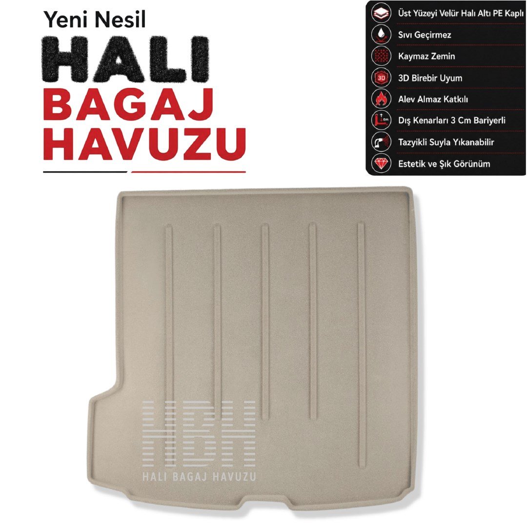 Volvo XC90 Halı Bagaj Havuzu (2015 Sonrası)