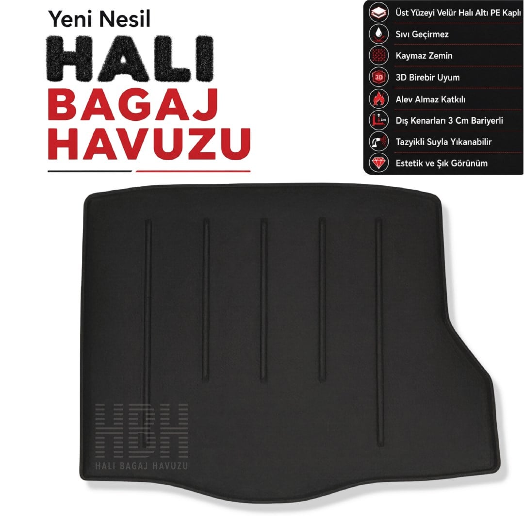 Mercedes CLA Halı Bagaj Havuzu (2013 - 2019 Arası) (C117)
