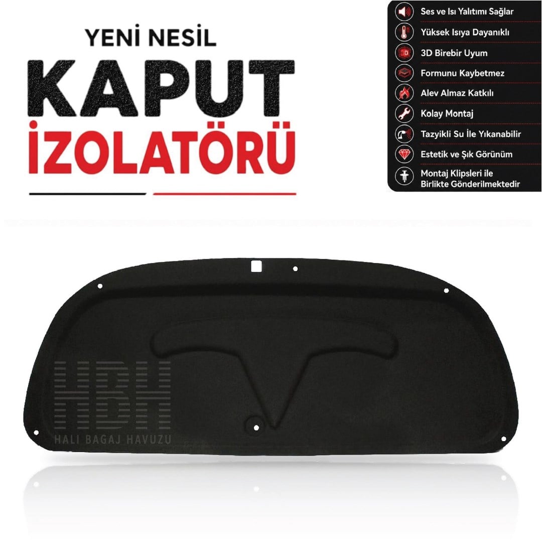 Toyota Corolla Hatchback Kaput İzolatörü E210 (2020 Sonrası)