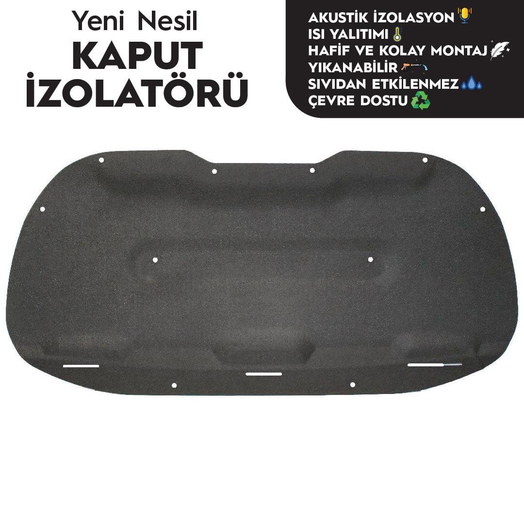 Peugeot 301 Kaput Altı İzolatörü (2012-2016 Arası)