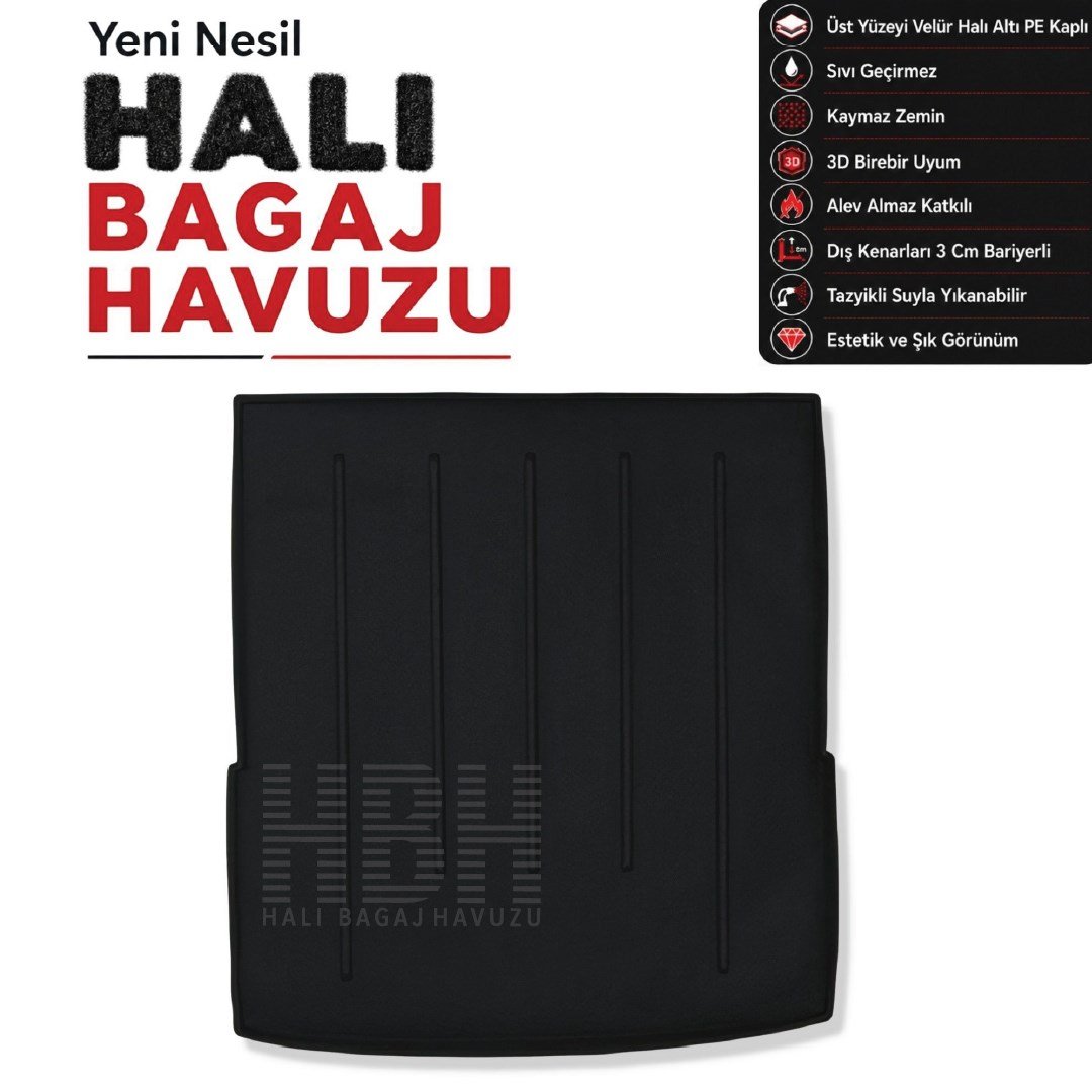 Vw Passat Variant B7 Halı Bagaj Havuzu (2010 - 2014 Arası)