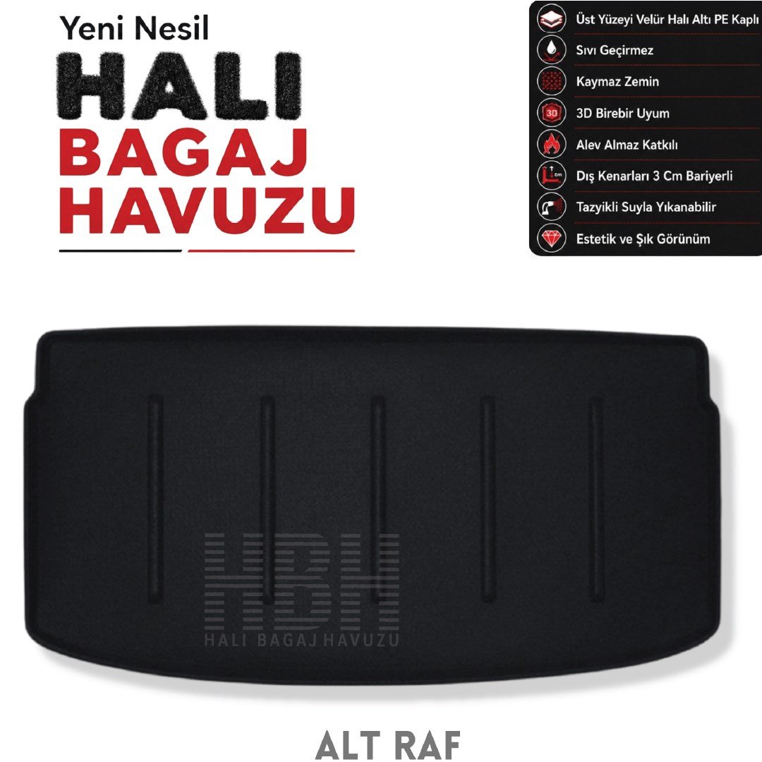 Vw T-Cross Halı Bagaj Havuzu (2017 ve Sonrası)