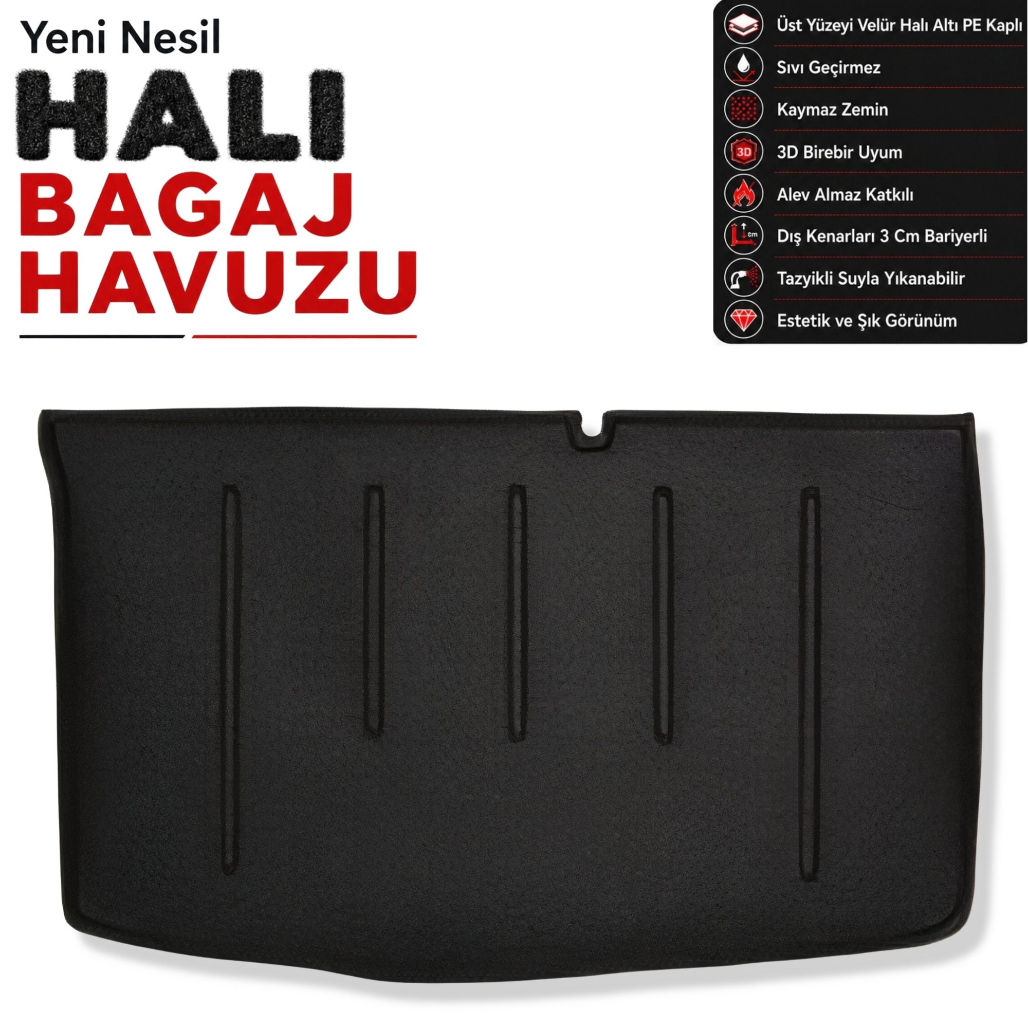 Hyundai i20 Halı Bagaj Havuzu (2009 - 2014 Arası)