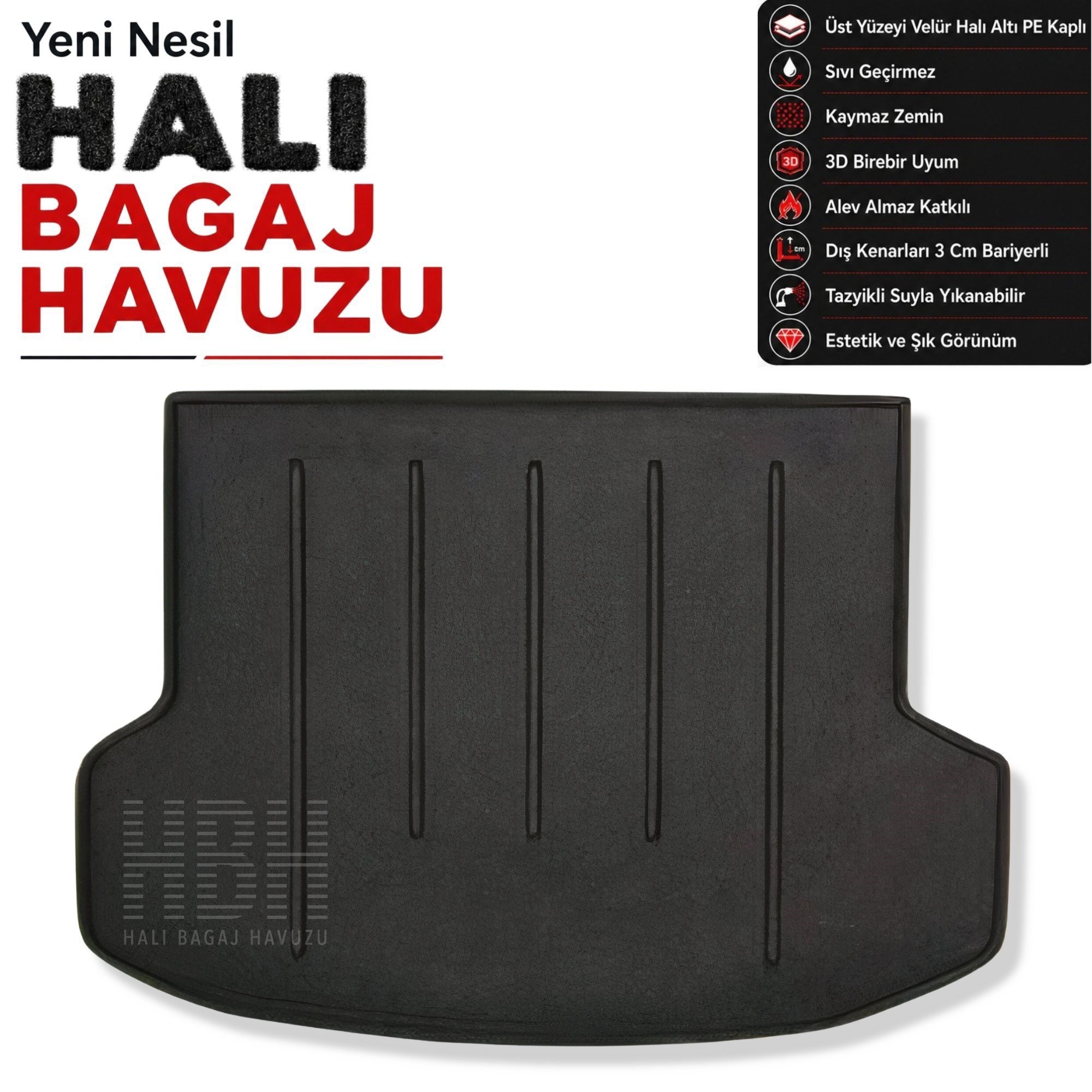 Hyundai iX35 Halı Bagaj Havuzu (2010 Sonrası)