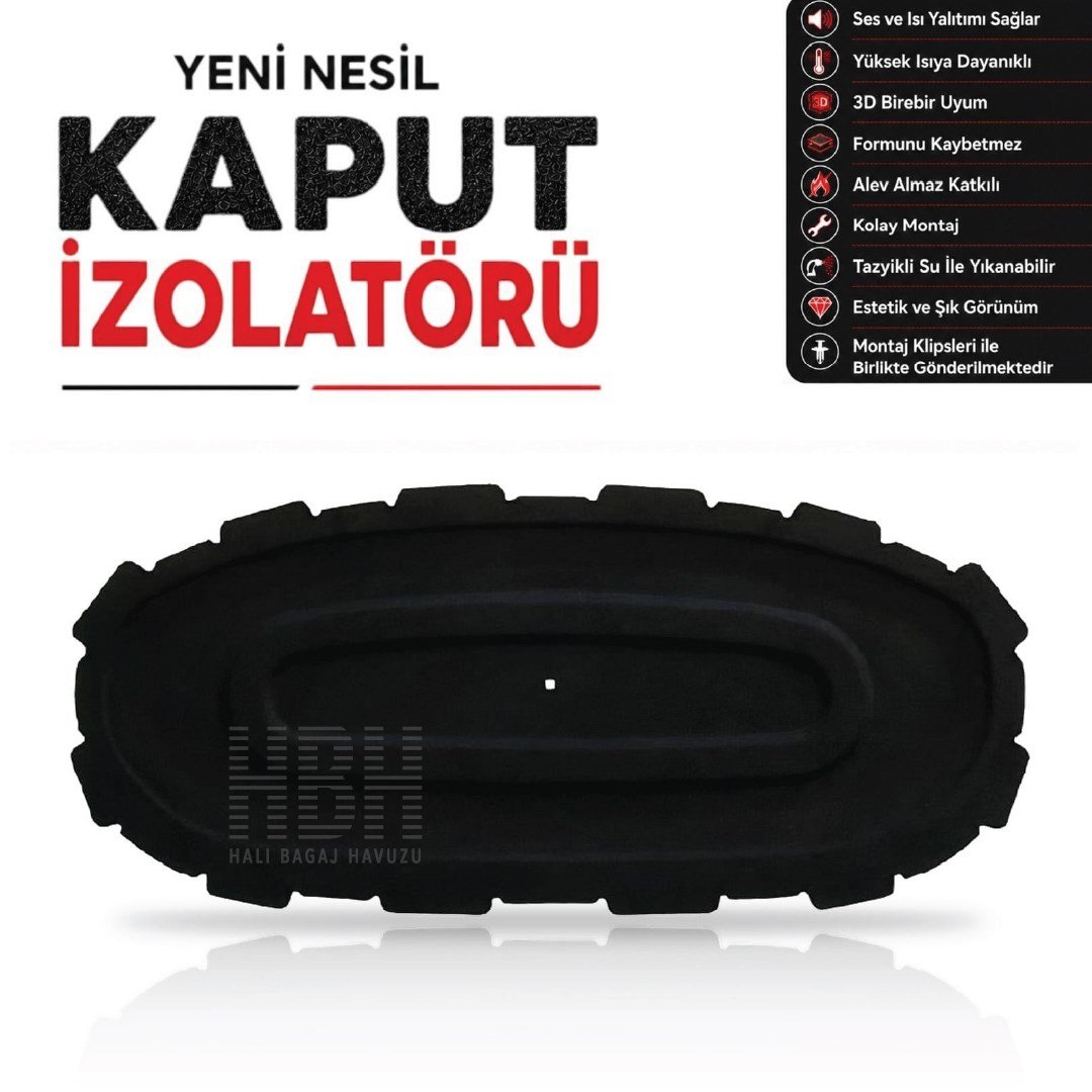 Seat Arona Kaput İzolatörü (2017 Sonrası)