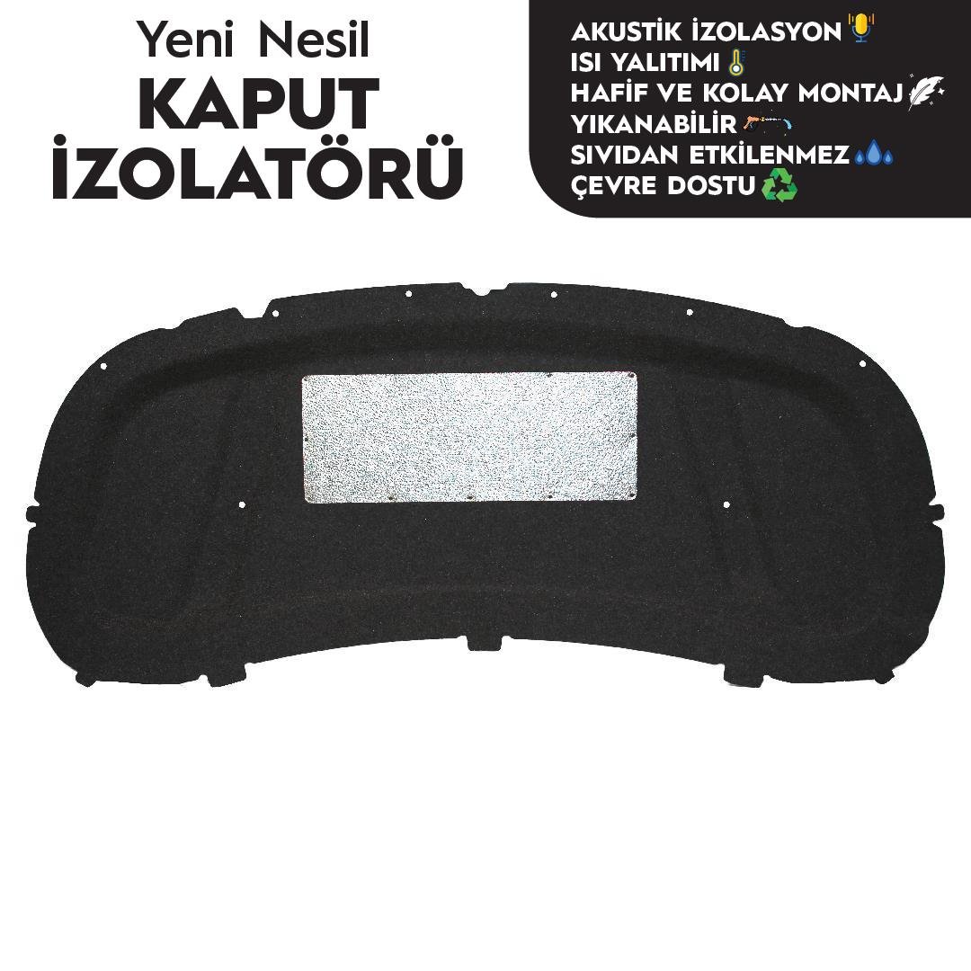 Opel Astra K HB Kaput Altı İzolatörü (2015-2022 Arası)