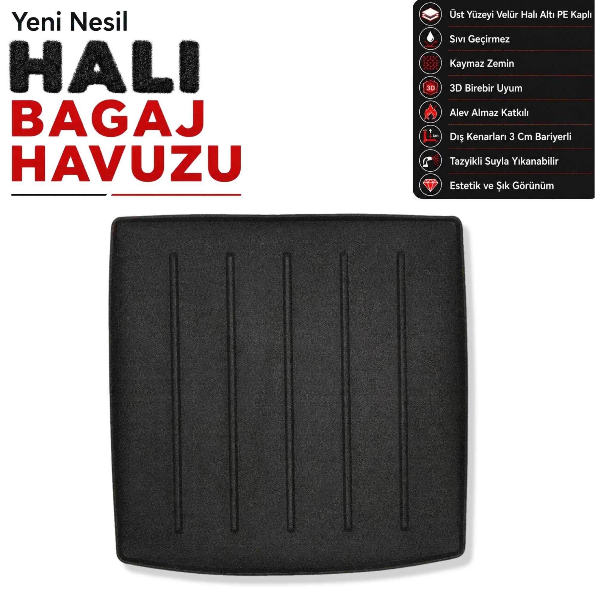Audi Q5 Halı Bagaj Havuzu (2021 Sonrası)