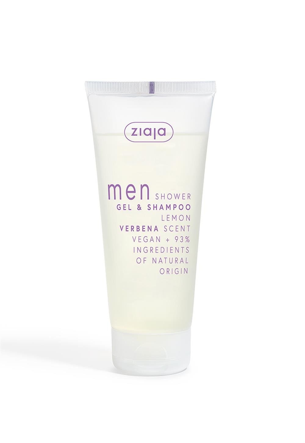 Ziaja - MEN SHOWER GEL & SHAMPOO LEMON VERBENA 200 ML