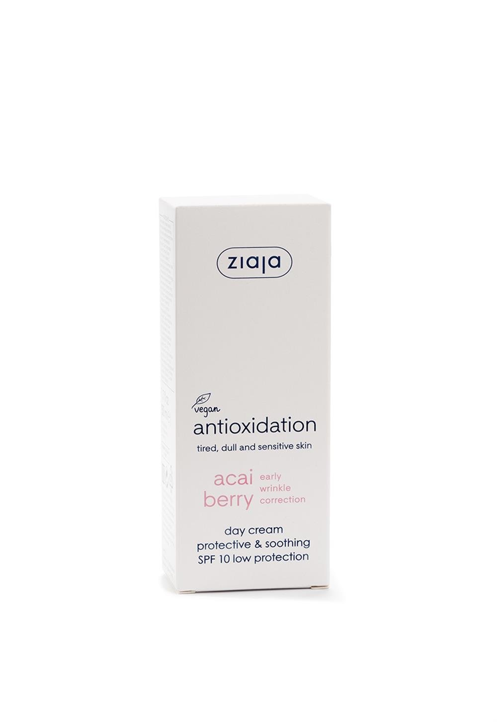 ZiajaAcai Berry Gündüz Kremi SPF 10 Koruyucu & Yatıştırıcı 50 ml