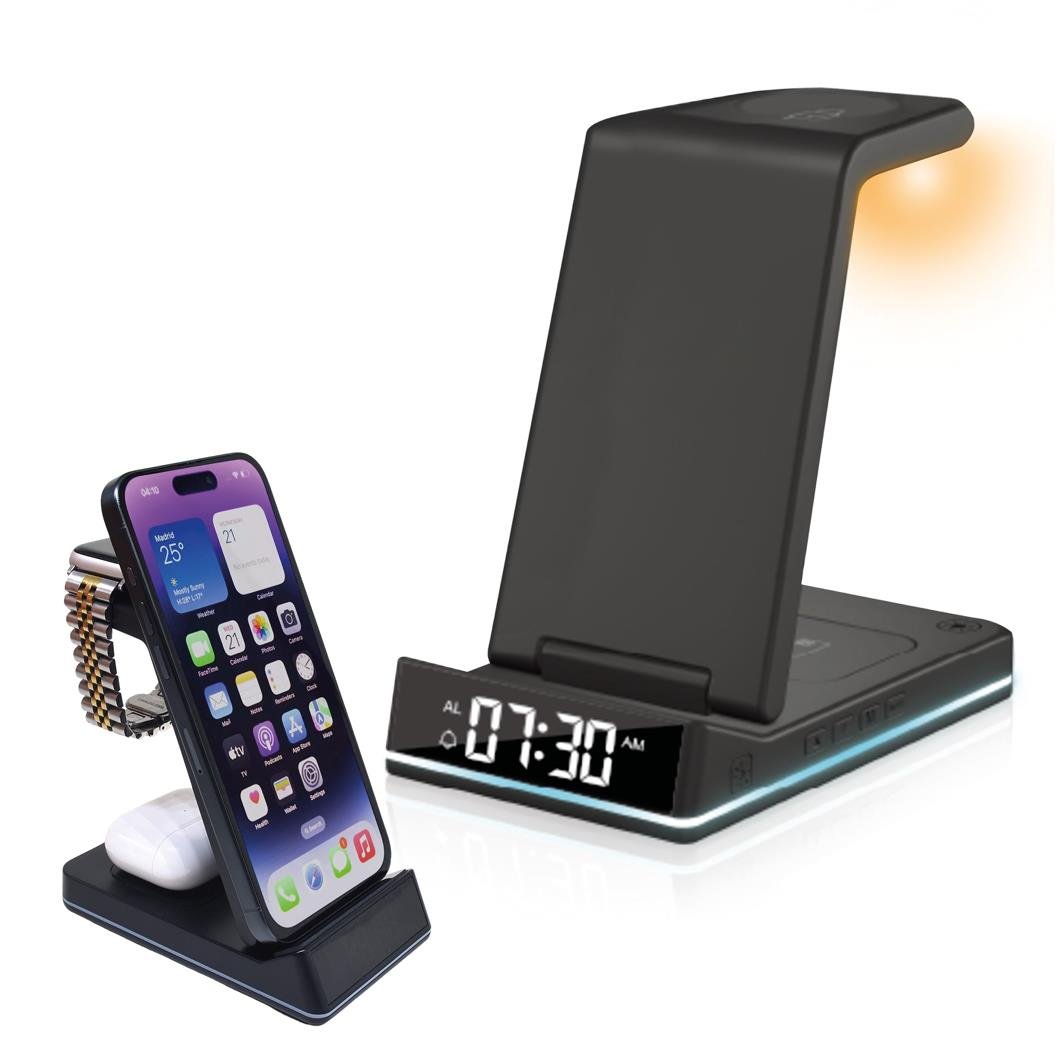 5'i 1 arada wireless şarj istasyonu