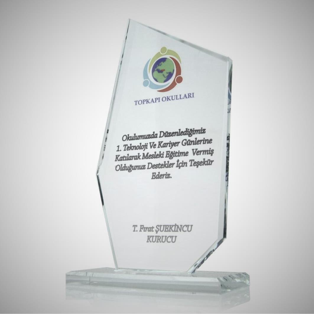 Kıbrıs Kristal Plaket