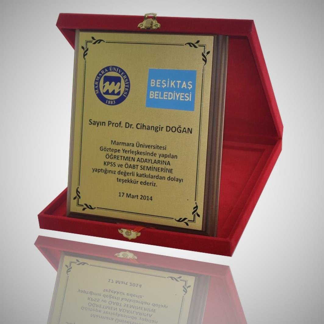 Kıbrıs Pirinç Plaket