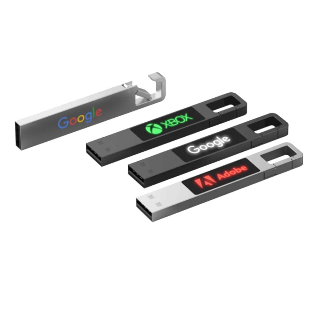 Metal Işıklı USB Bellek
