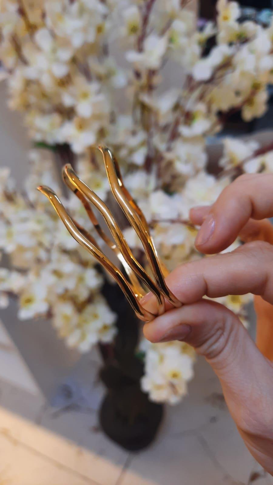 3'LÜ AJDA DALGALI BİLEZİK