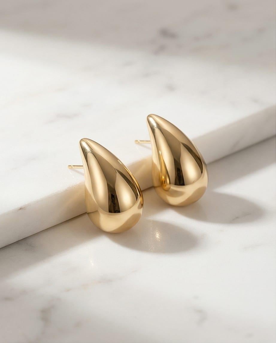 MAXİ BOMBELİ DAMLA KÜPE