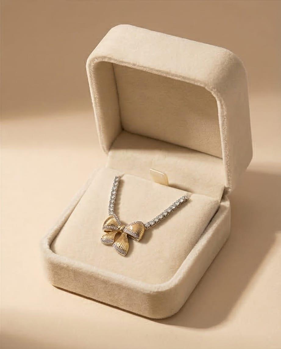 Su Yolu Kurdela Model Kolye