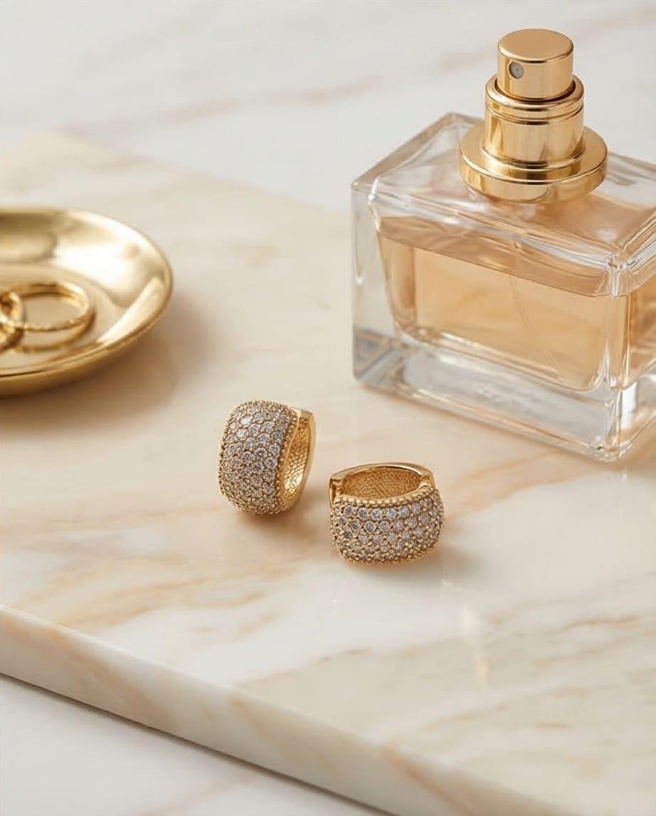 Taşlı Premium Küpe