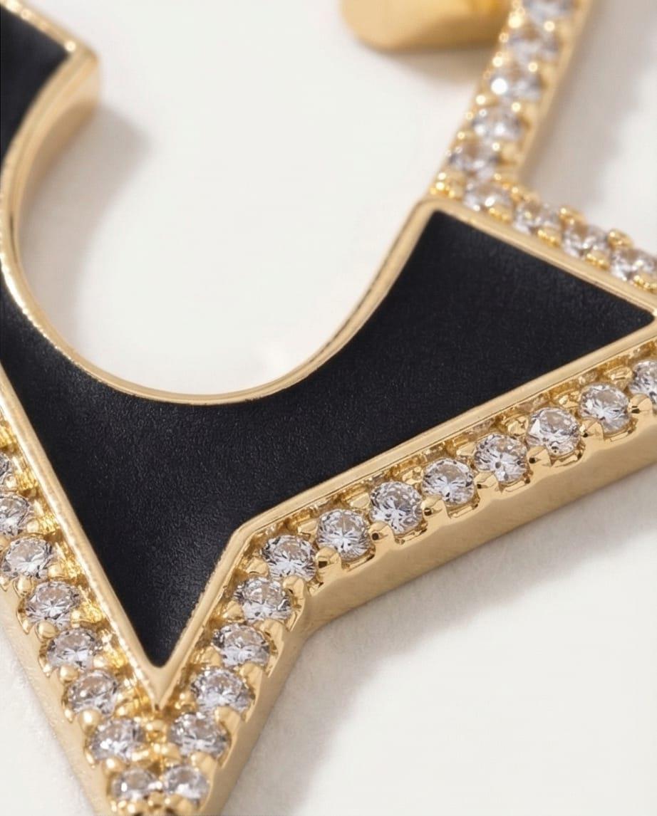 Yarım Yıldız Kolye