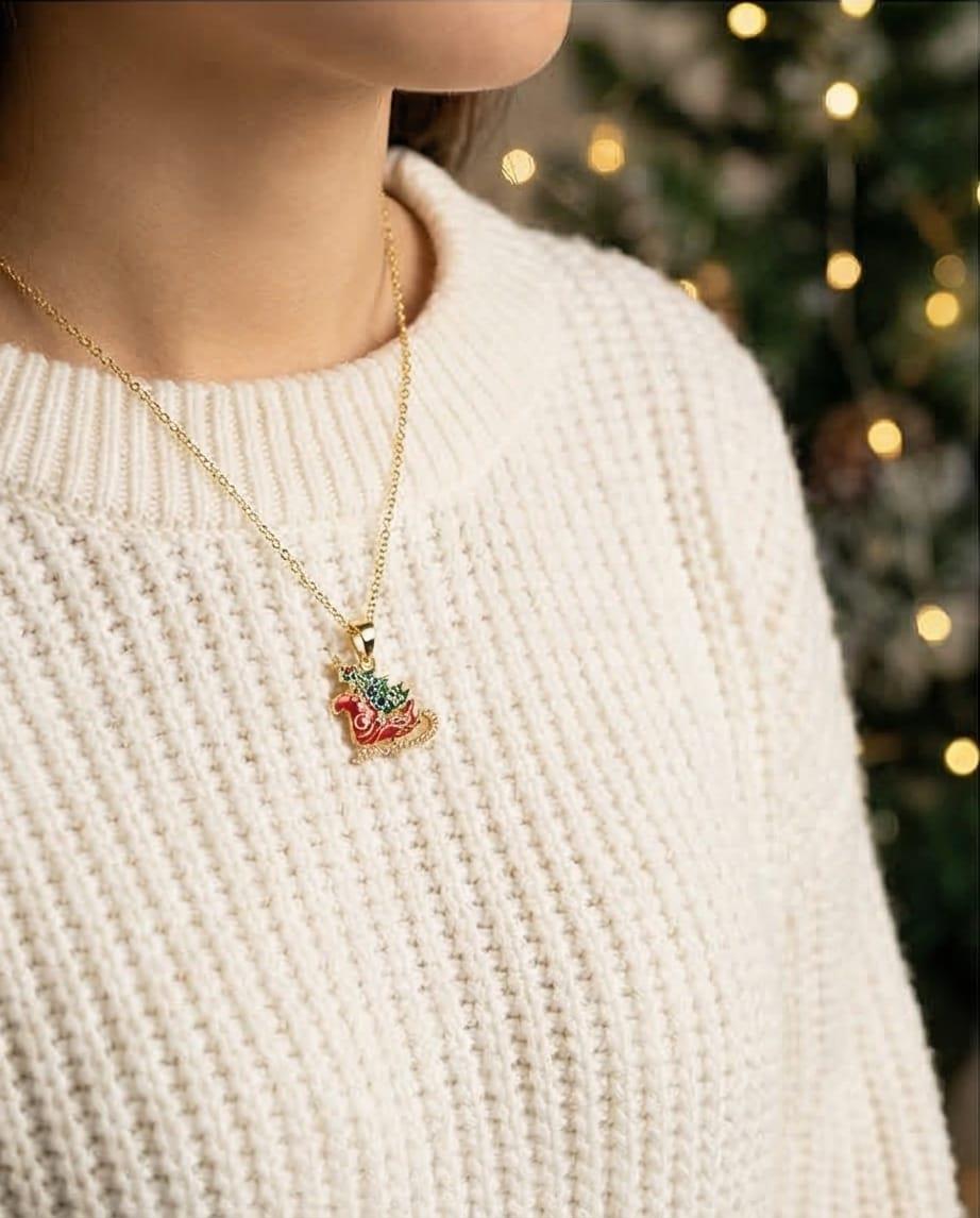 YILBAŞI KIZAĞI KOLYE