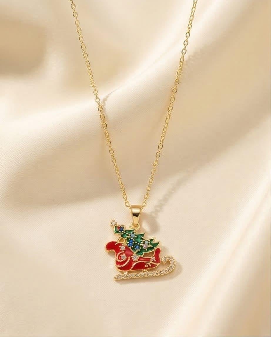 YILBAŞI KIZAĞI KOLYE