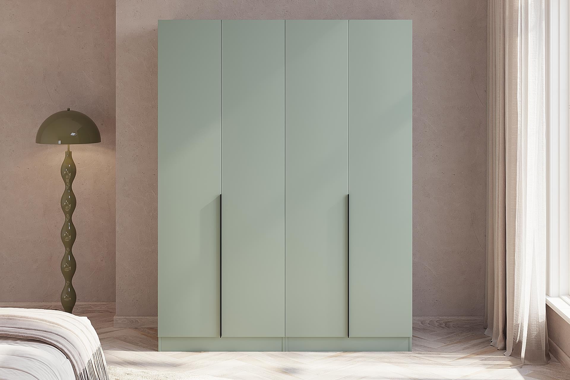 Fua 4 Kapaklı Gardırop Su Yeşili