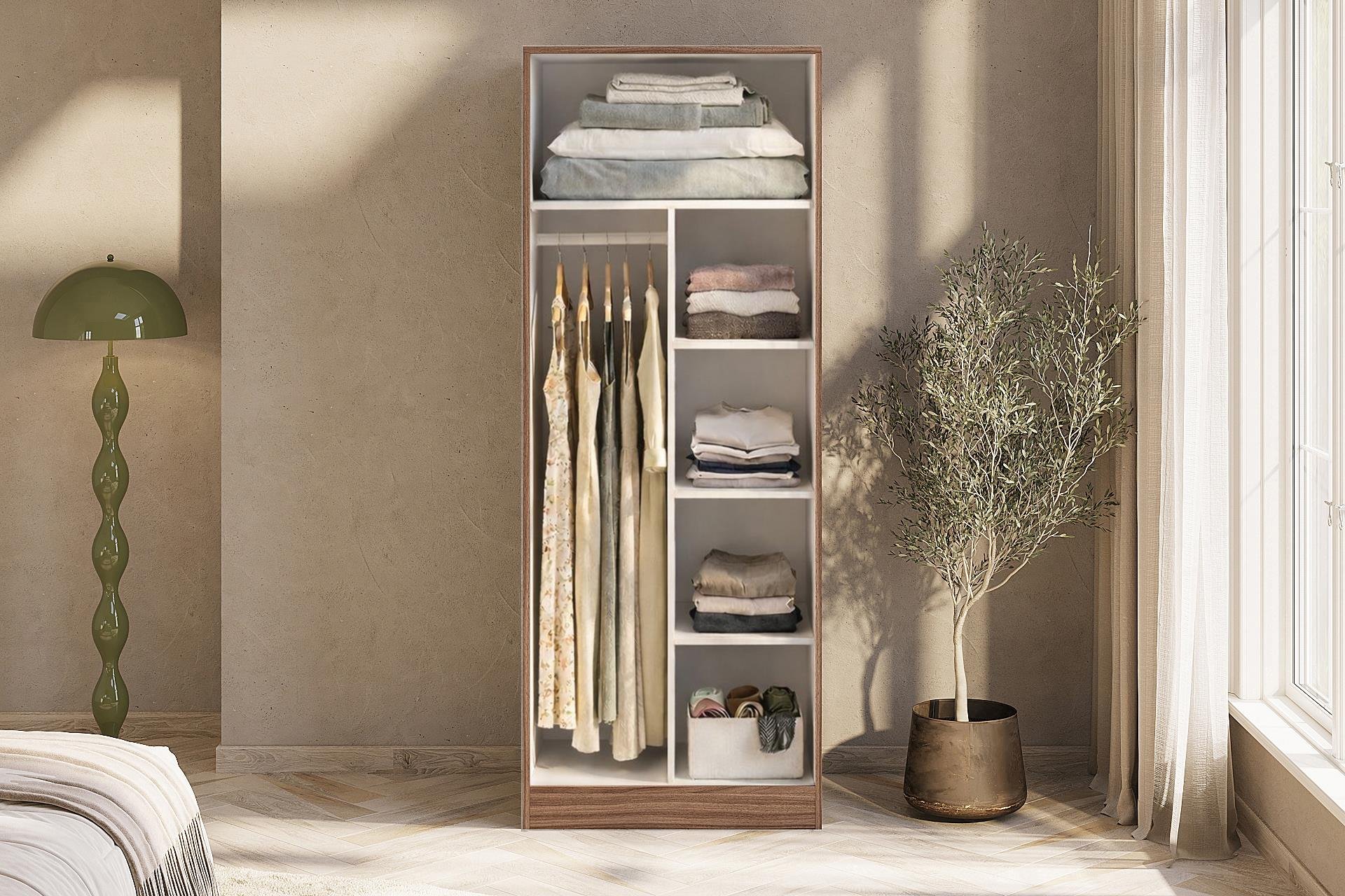 Fua Gardırop Ceviz 80 Cm