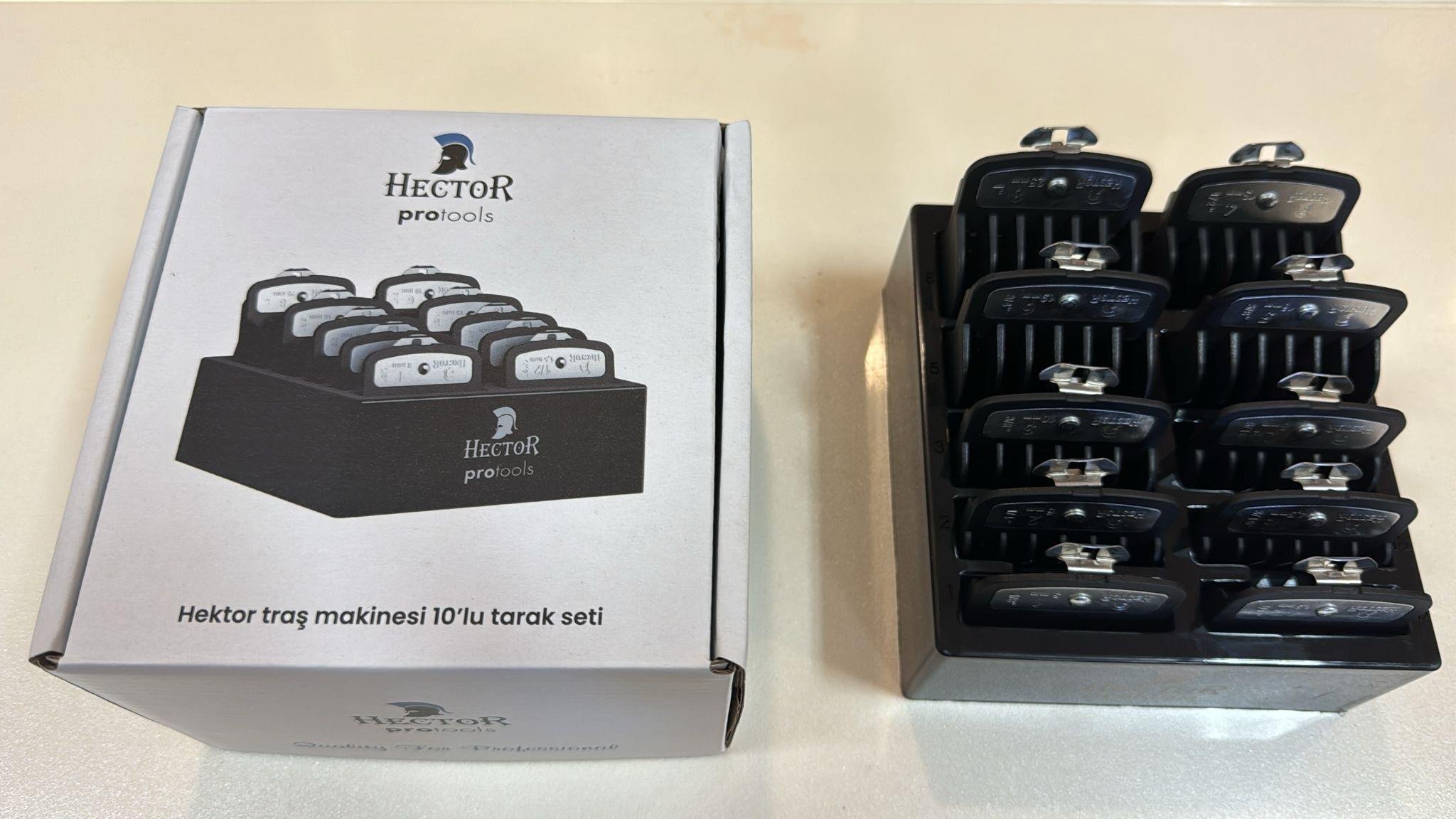 HECTOR 10 LU TRAŞ MAKİNASI TARAK SETİ