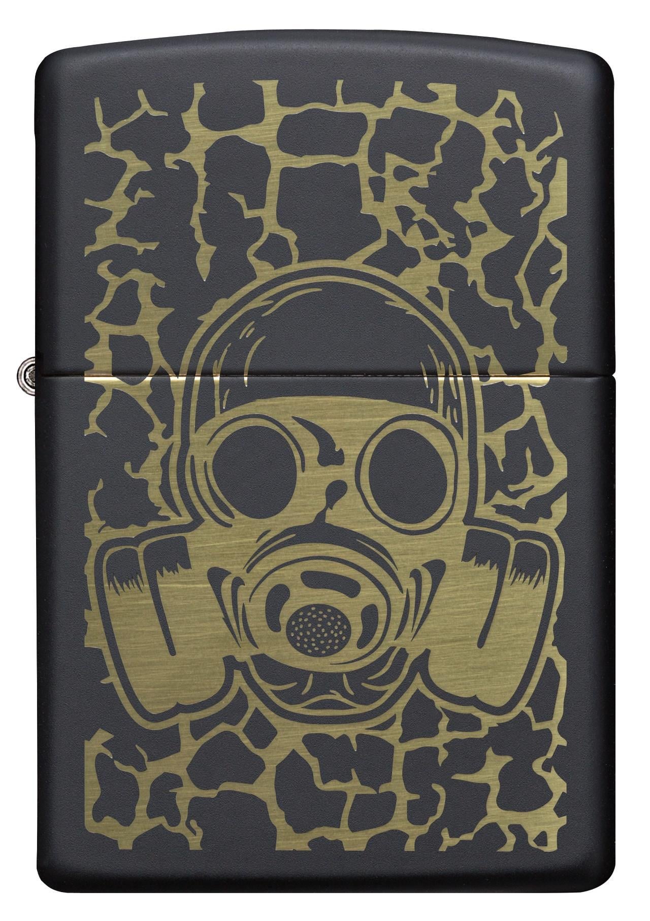 Zippo 218 21Pfspr Skull Gas Mask Design ÇAKMAK 49574-088032 (1-2)
