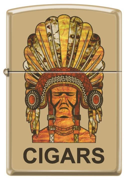 Zippo Cigar Indian ÇAKMAK 254B-102080 (5-1)