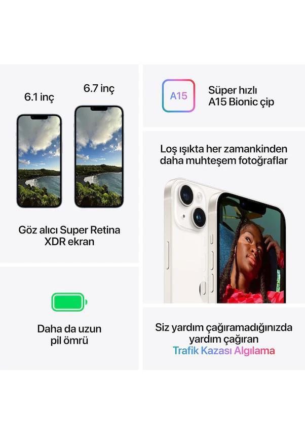 APPLE IPHONE 14 PLUS 256GB-STARLİGHT