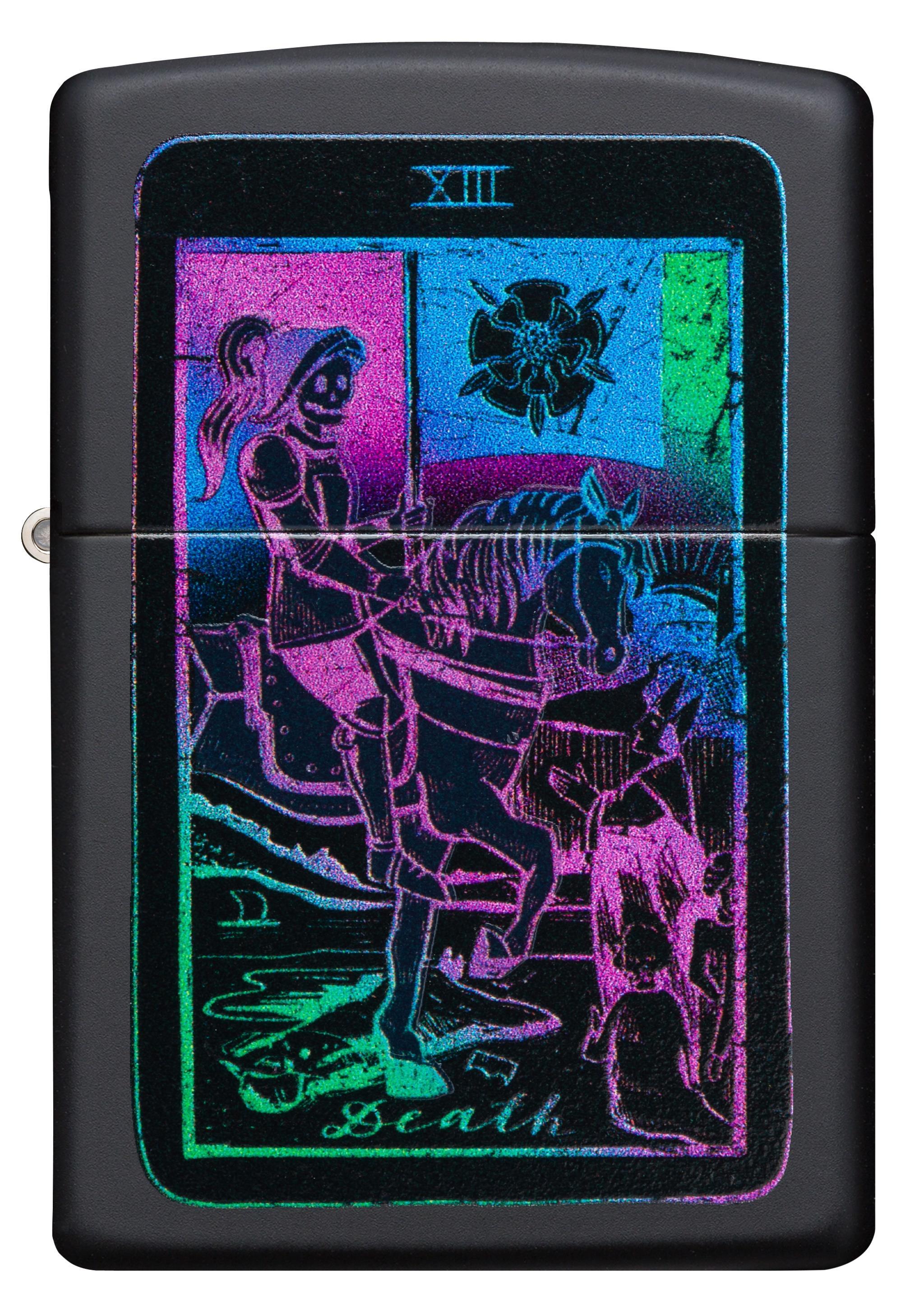 Zippo 218 Tarot Card Design ÇAKMAK 49698-090622 (3-2)
