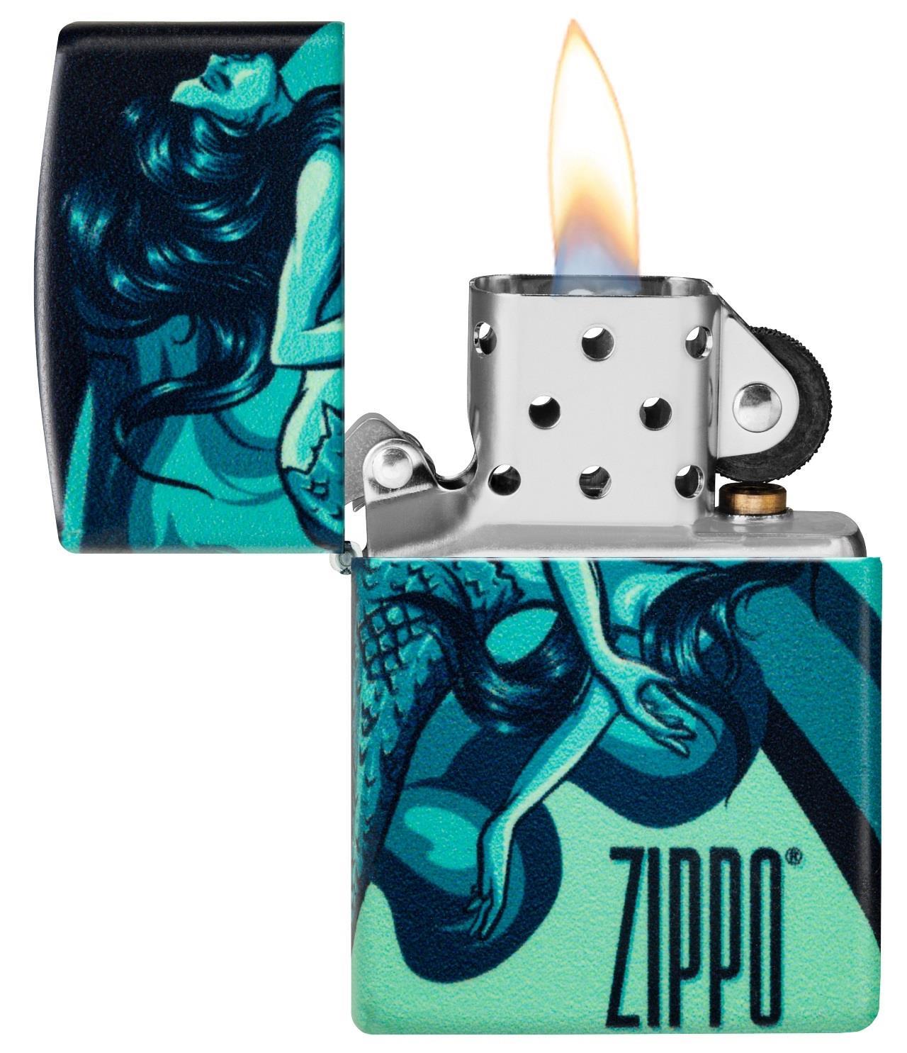 Zippo 49352 Mermaid Design ÇAKMAK 48605-103366 (7-2)