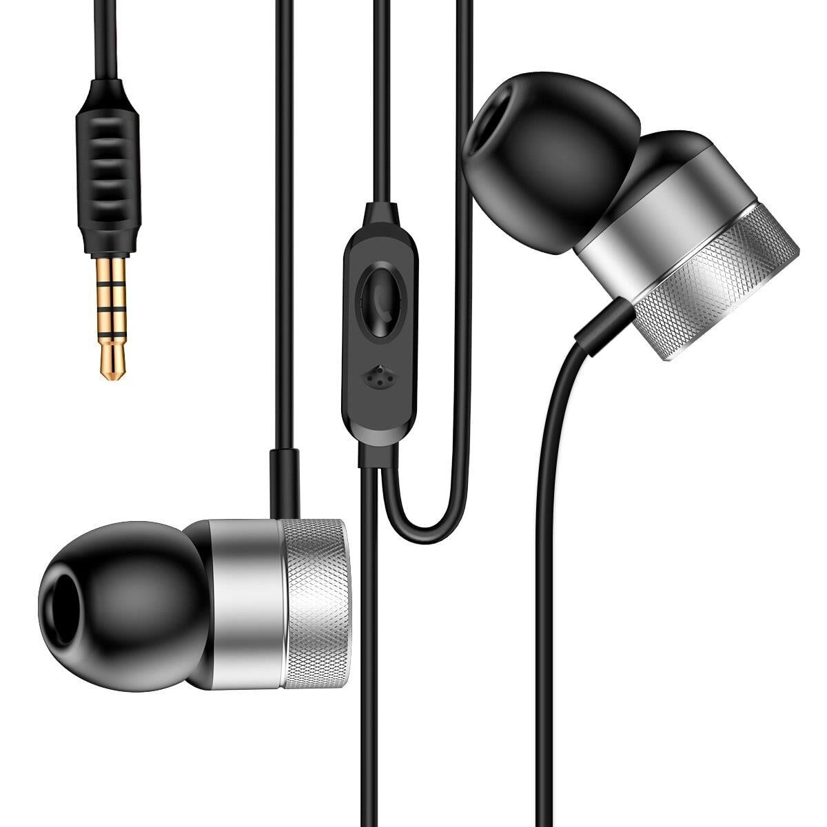 Baseus Encok Wire H04 3.5mm Kulakiçi Mikrofonlu Kulaklık-Gümüş