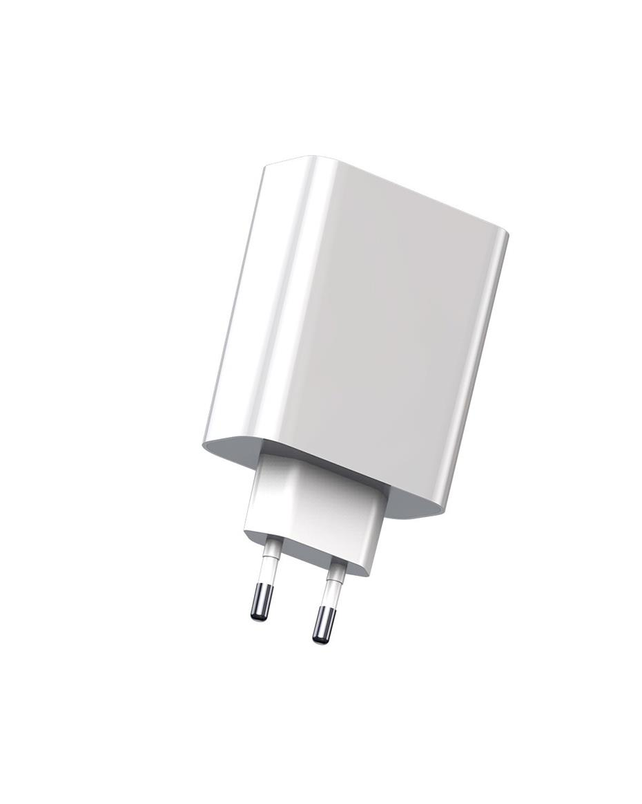 Baseus Speed PPS C+U Smart Shutdown Ve Digital Display Şarj Adaptörü-Beyaz
