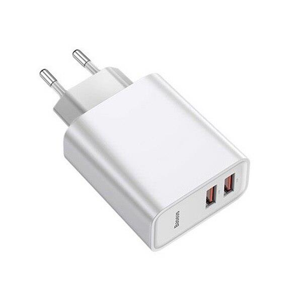 Baseus Speed Pps Pd Qc 4.0 Qc3.0 Hızlı Şarj Adaptörü 30W-Siyah